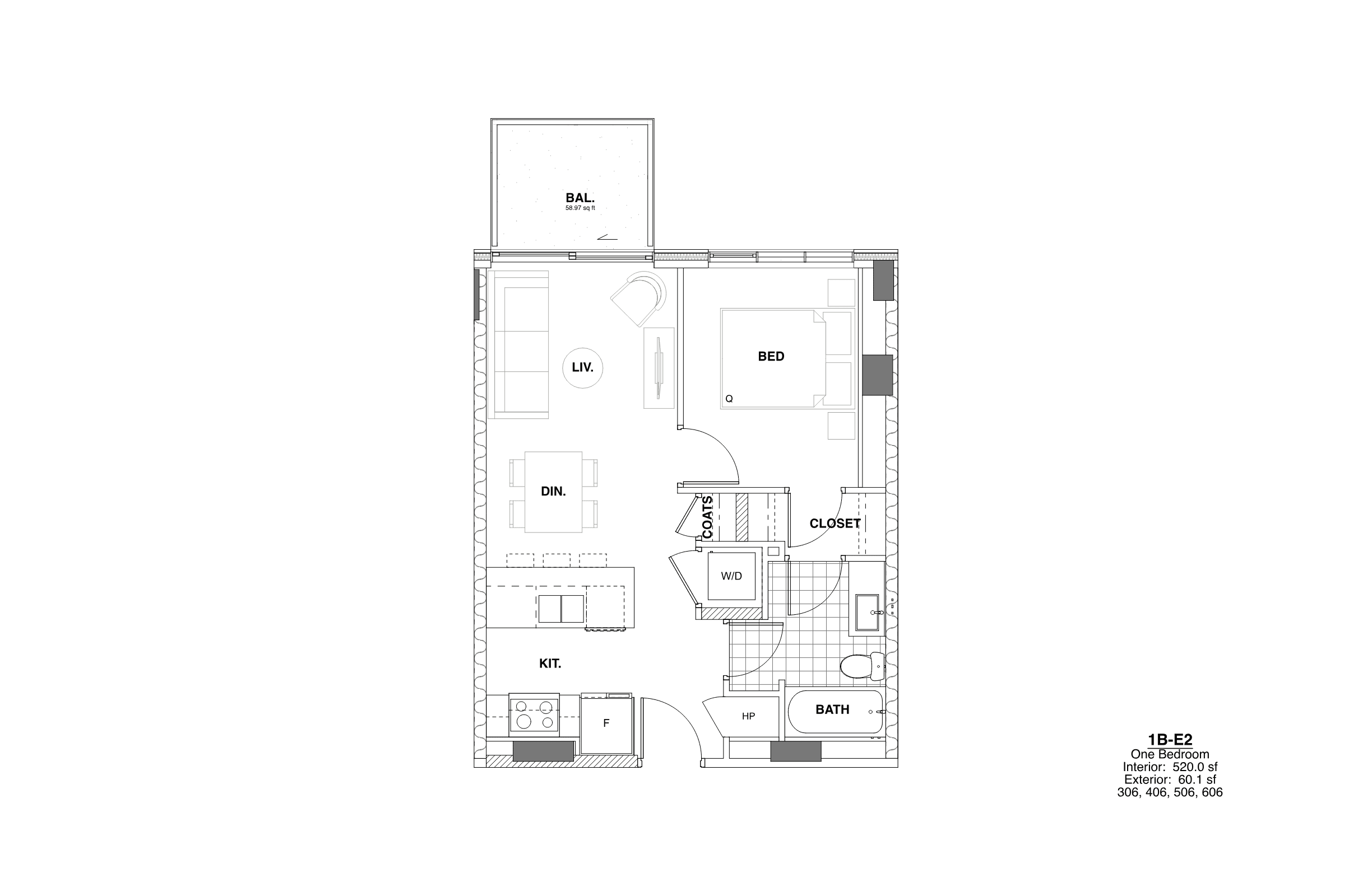 Plan E2 floor plan