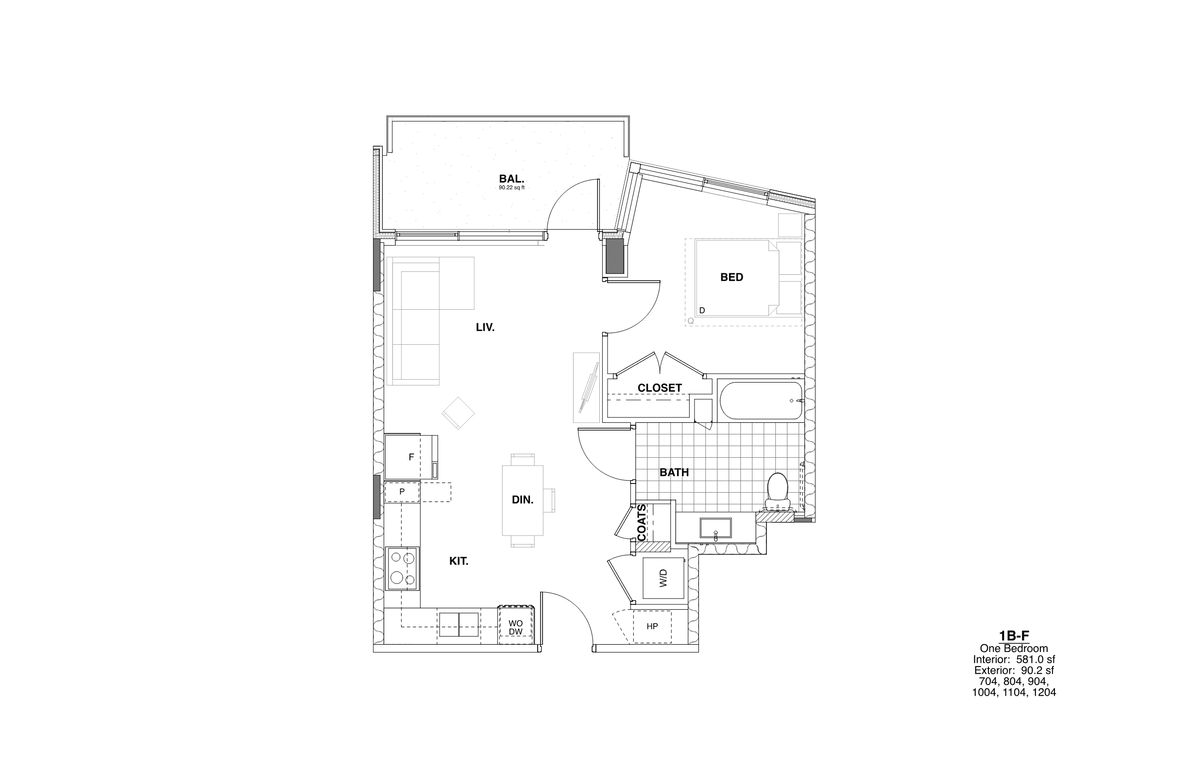 Plan F floor plan