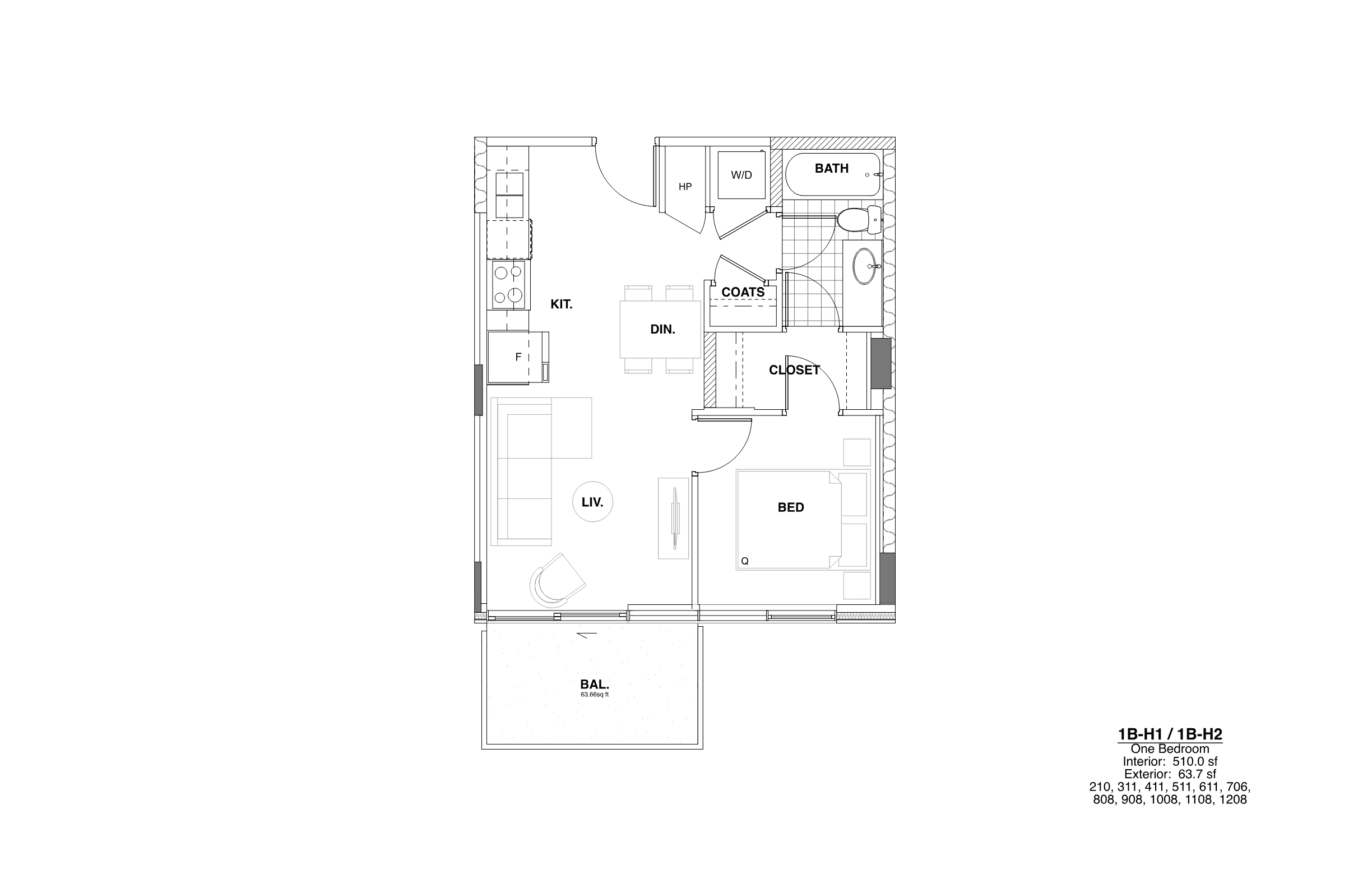 Plan H1 floor plan