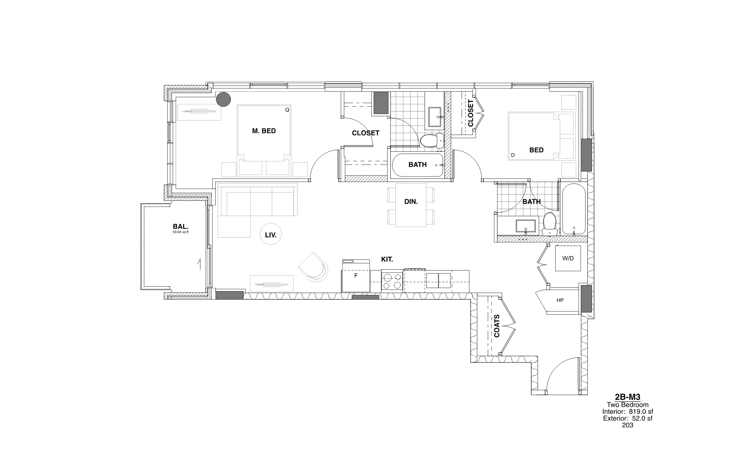 Plan M3 floor plan