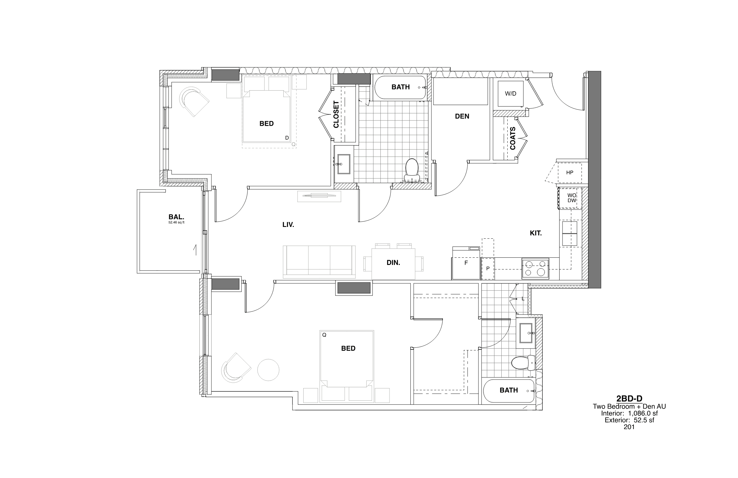 Plan D floor plan
